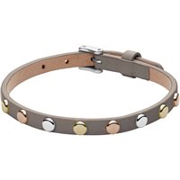 Bracelet Fossil Woman Vintage Iconic in Leather JF02571998 - JF02571998